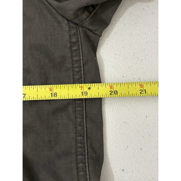 j crew downtown field jacket Military Green Boyfriend Style Size Medium - Picture 12 of 13